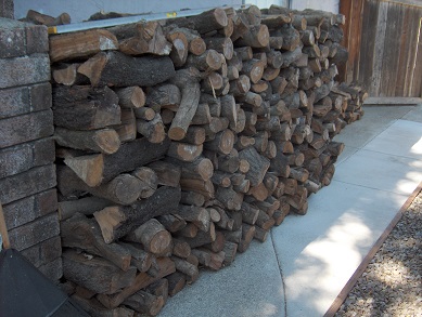 Firewood 'Neatly Ranked And Stacked' To Verify A Full Cord Of Firewood Was Delivered To The Customer