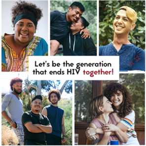 Let's be the generation that ends HIV Together!